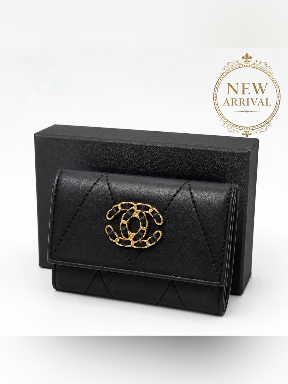 🖤 Women’s Quilted Compact Wallet  🖤